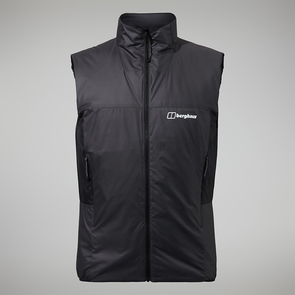 Men's MTN Arete LB Synthetic Vest - Grey/Black