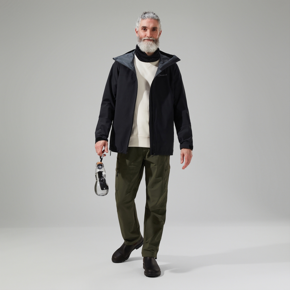 Men's Arnaby Hooded Waterproof Jacket Black