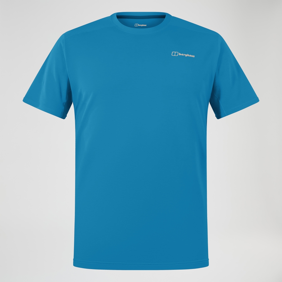 Men's Berghaus Delta Short Sleeve Tech Tee - Blue