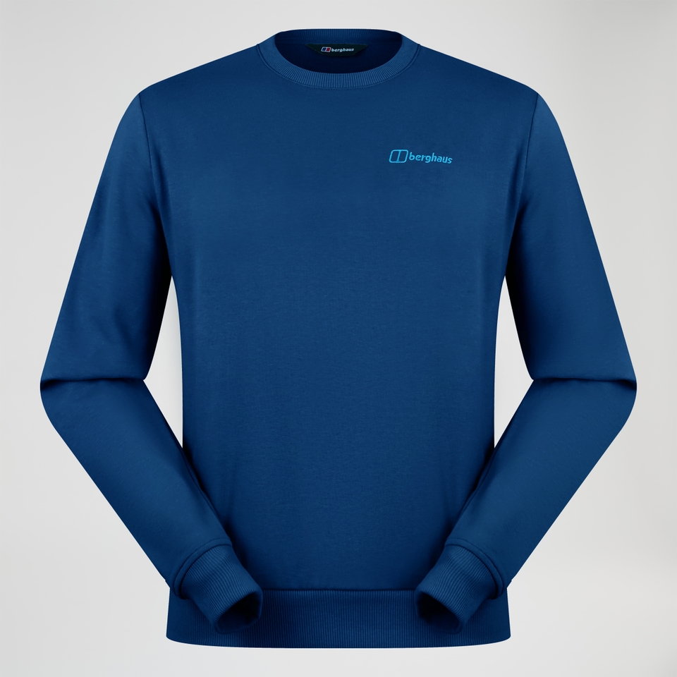 Men's Logo Crew Light - Blue
