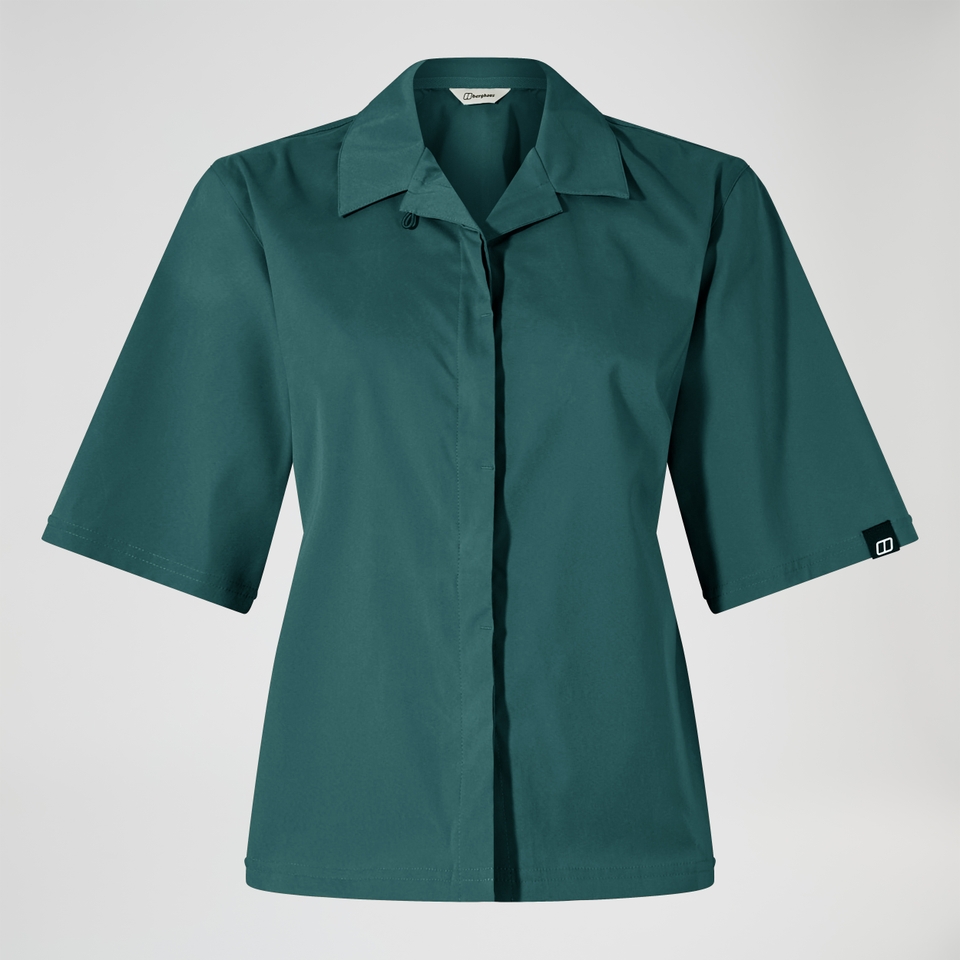 Women's Explorer Short Sleeve Overshirt - Green