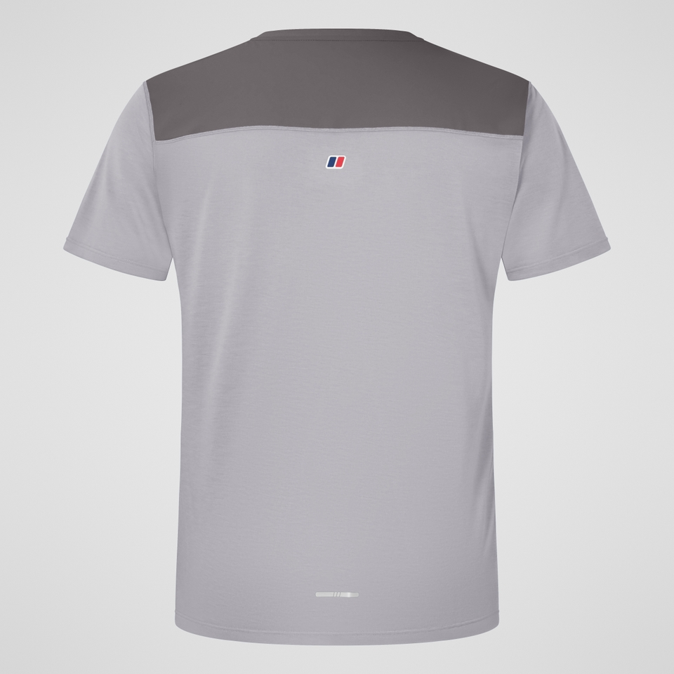 Men's Terrain Trek Tech Tee - Grey