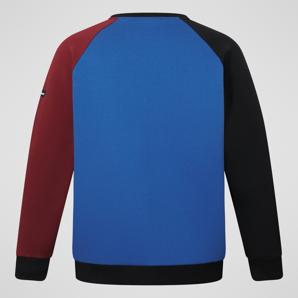 Unisex Storm 25 Crew Sweater - Blue/Red