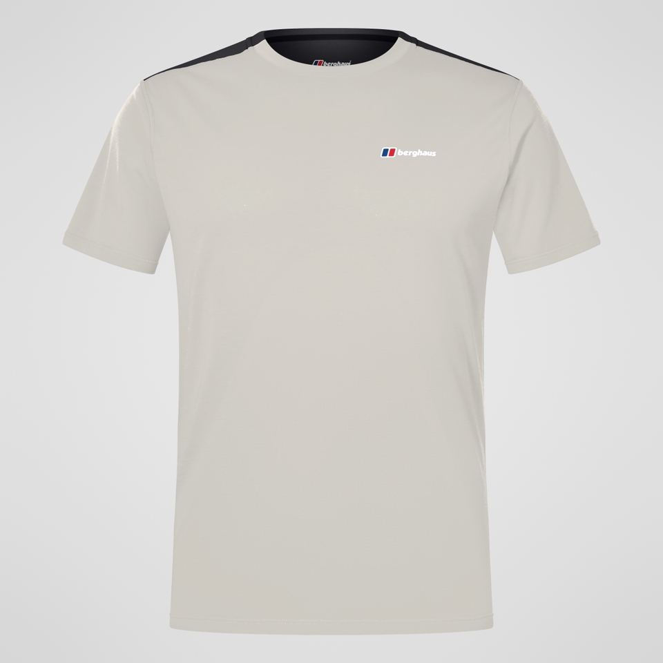 Men's Terrain Trek Tech Tee - Grey/Black