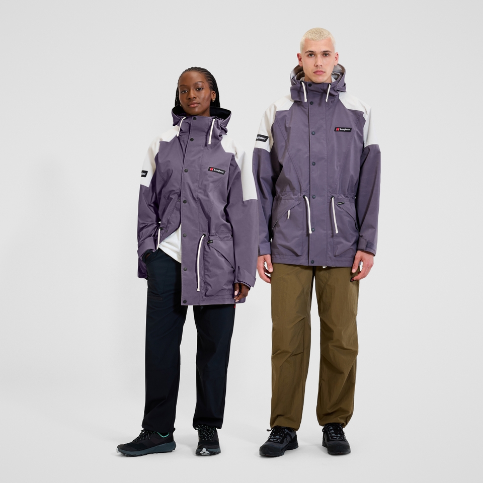 Unisex Meru Mountain Gore-Tex Jacket - Purple/Grey