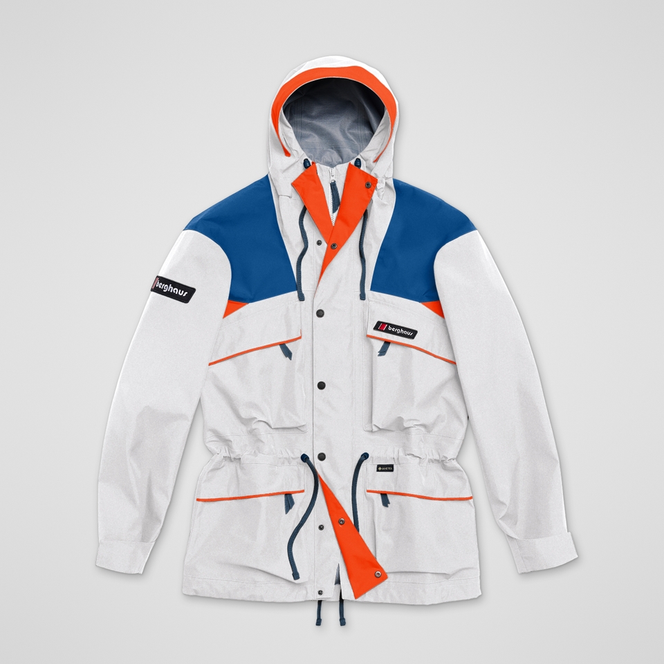 Unisex Trango Gore-Tex Waterproof Jacket - Grey/Blue