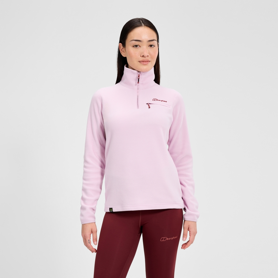 Women's Prism 2.0 Micro Half Zip Polartec Fleece - Pink