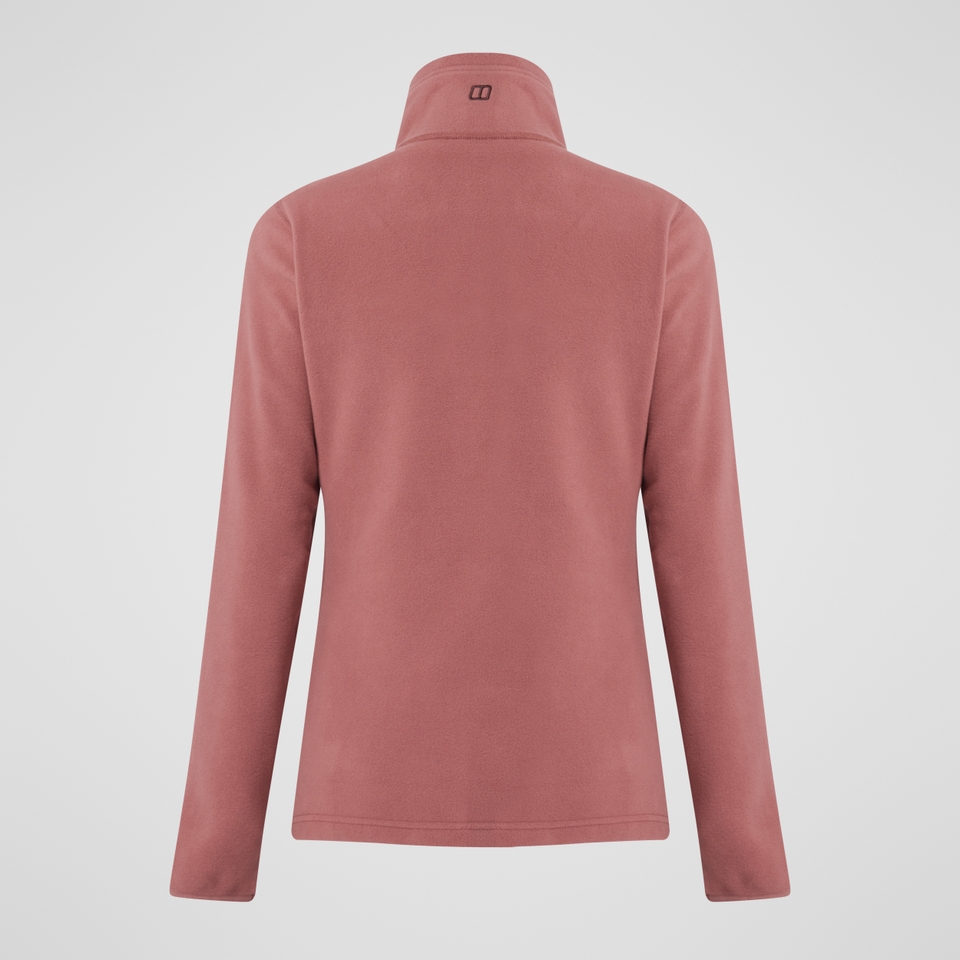 Women's Prism 2.0 Micro Half Zip Polartec Fleece  - Red