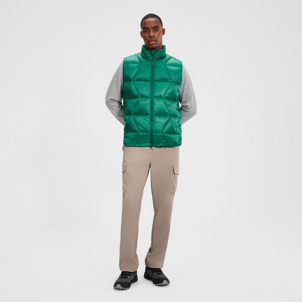 Men's Explorer Down Vest - Green