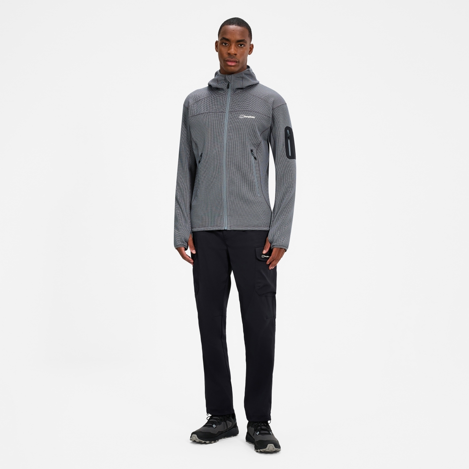 Men's Pravitale Mtn 2.0 Hooded Fleece Jacket  - Grey