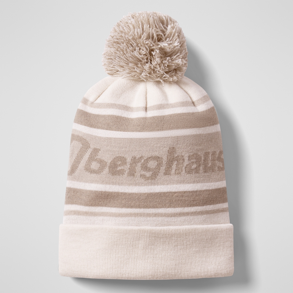 Unisex Beanie - Grey/Natural