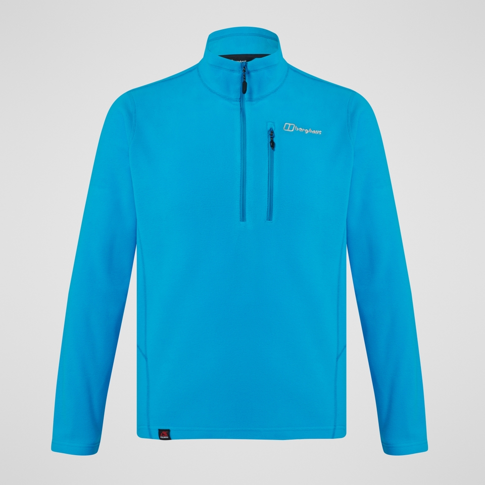 Men's Prism Micro Half Zip Polartec Fleece  - Blue