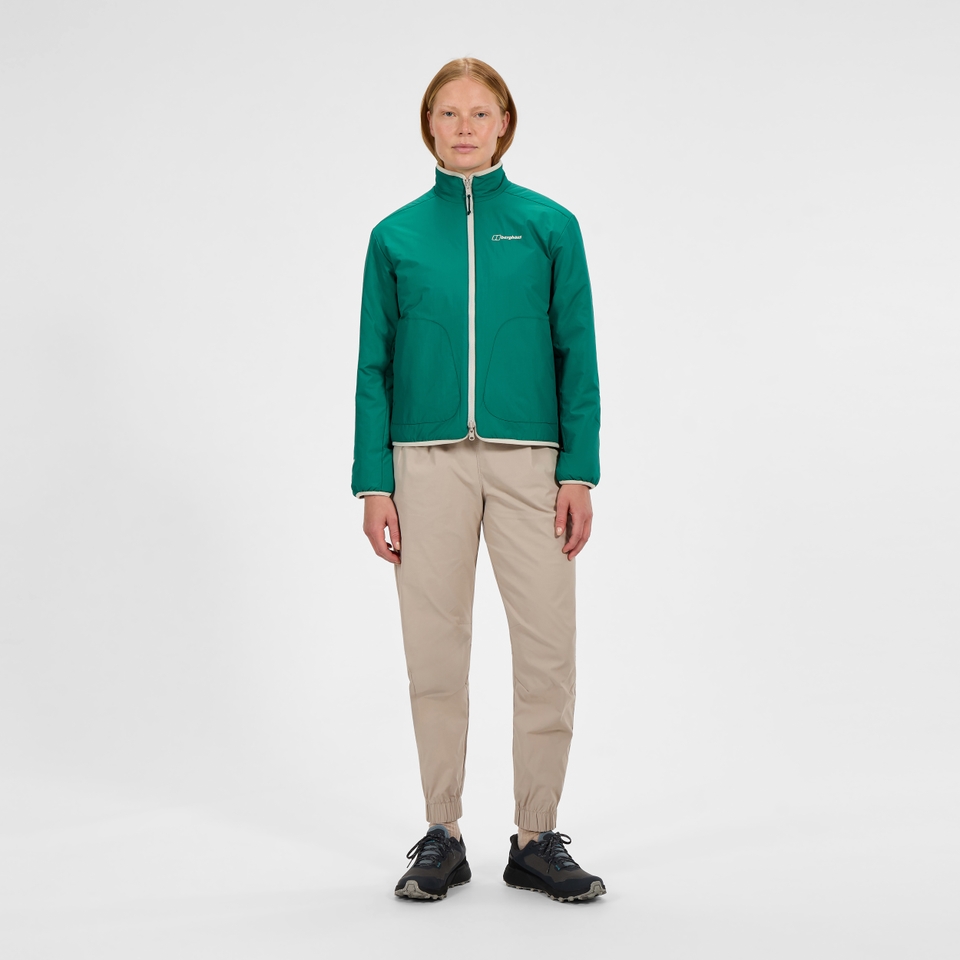 Women's Asperton Reversible Jacket - Green/Grey