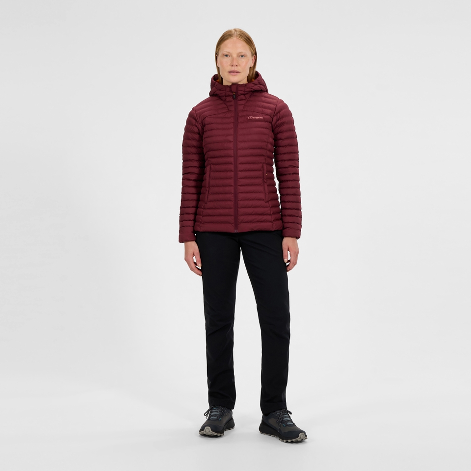 Women's Nula Micro Synthetic Insulated Jacket  - Red