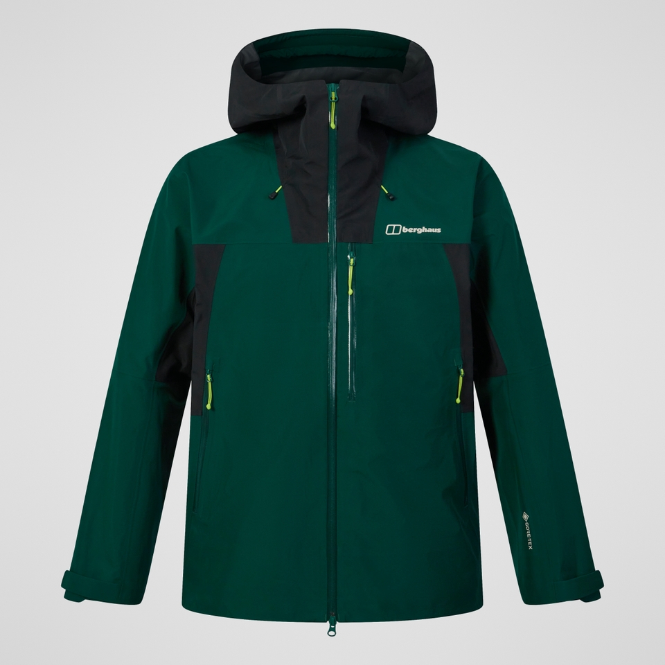 Men's Ridge-Seeker Waterproof Jacket  - Green/Black
