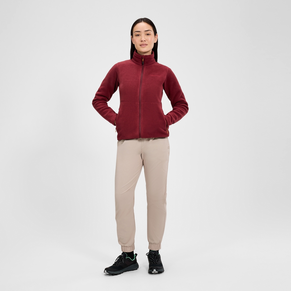 Women's Prism InterActive Polartec Fleece Jacket - Red