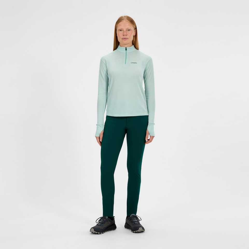 Women's Ivyhill Half Zip Top - Green