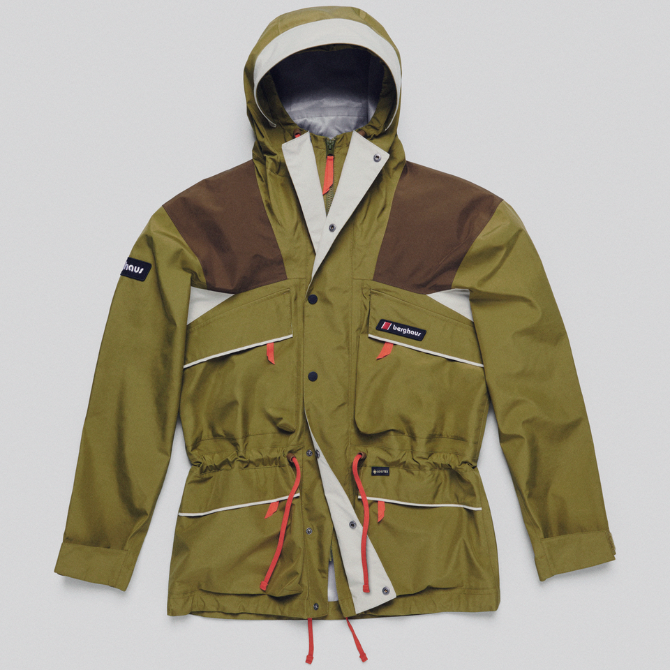 Unisex Trango Gore-Tex Waterproof Jacket - Green/Brown