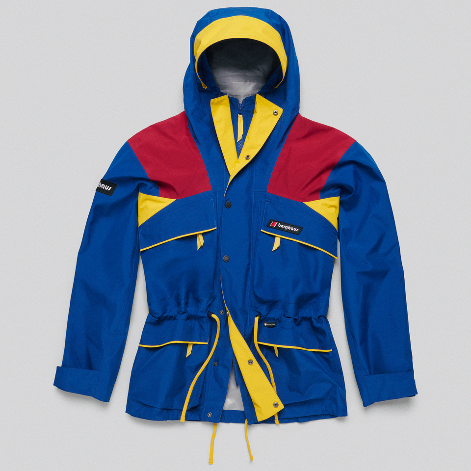 Unisex Trango Gore-Tex Waterproof Jacket - Blue/Red